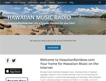 Tablet Screenshot of hawaiianrainbow.com
